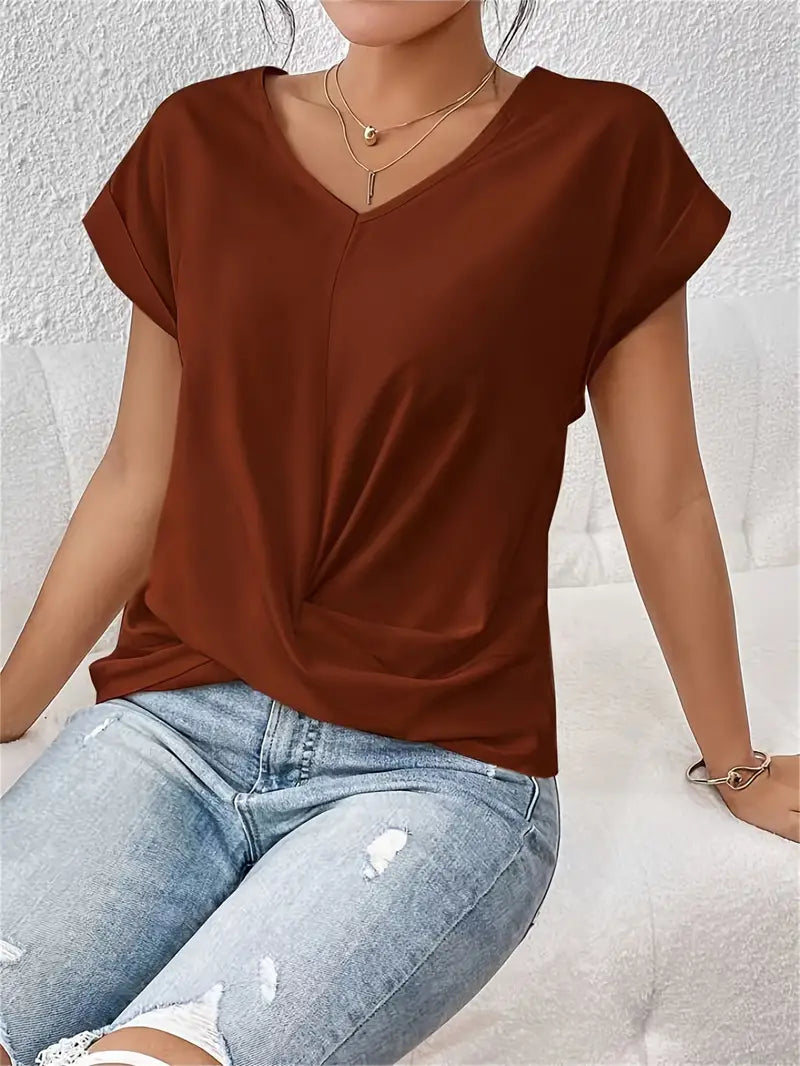 Blusa Decote em V “Amina”