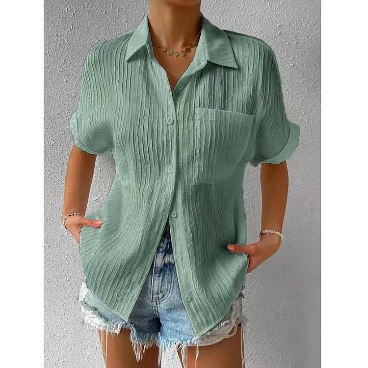 Blusa de algodão "Sibilla"