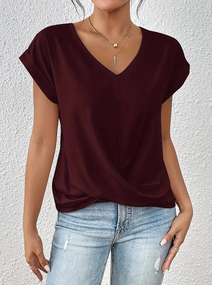 Blusa Decote em V “Amina”