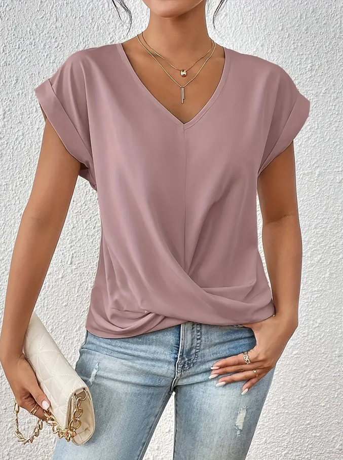 Blusa Decote em V “Amina”