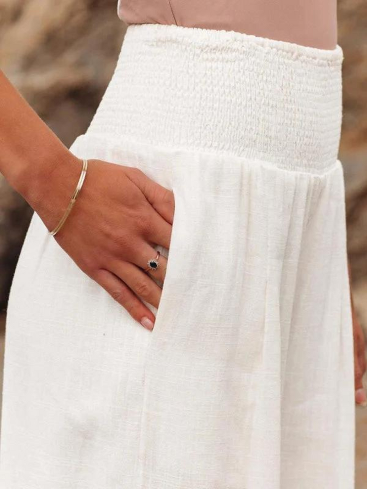 Calça de Perna Larga "Lison"