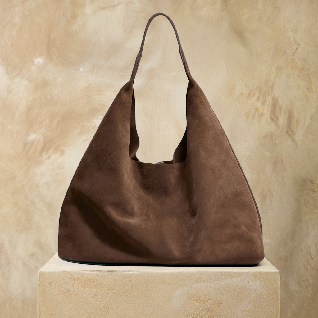 Bolsa em Couro Suede "Matilda"