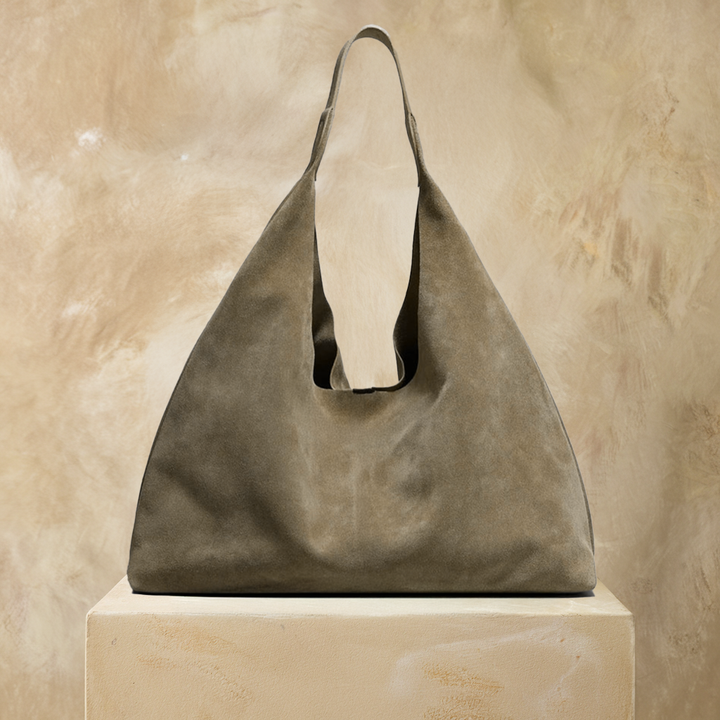 Bolsa em Couro Suede "Matilda"