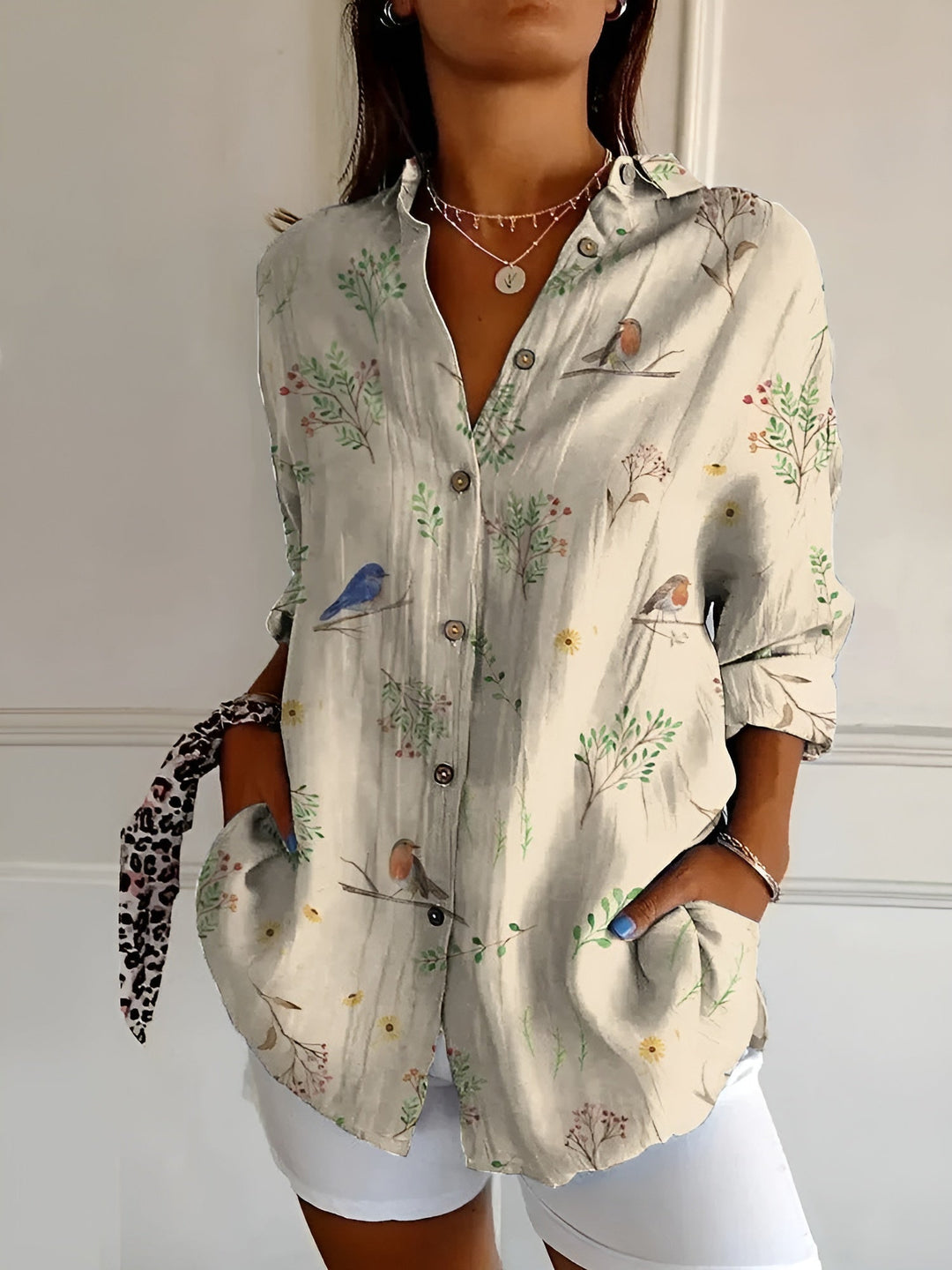 Blusa com Botões "Aïda"