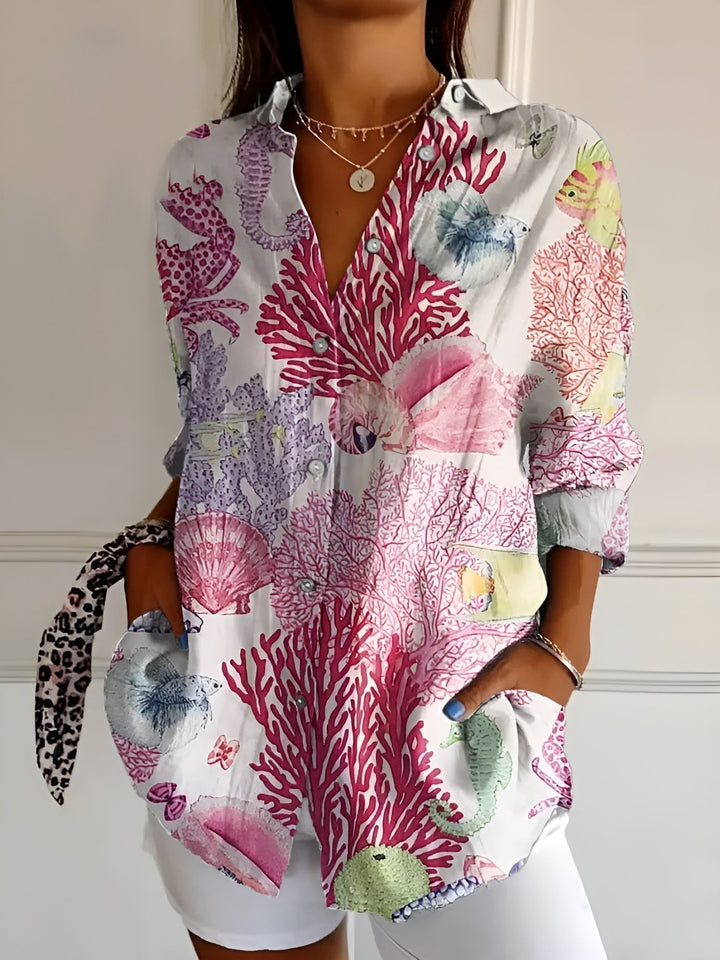 Blusa com Botões "Aïda"
